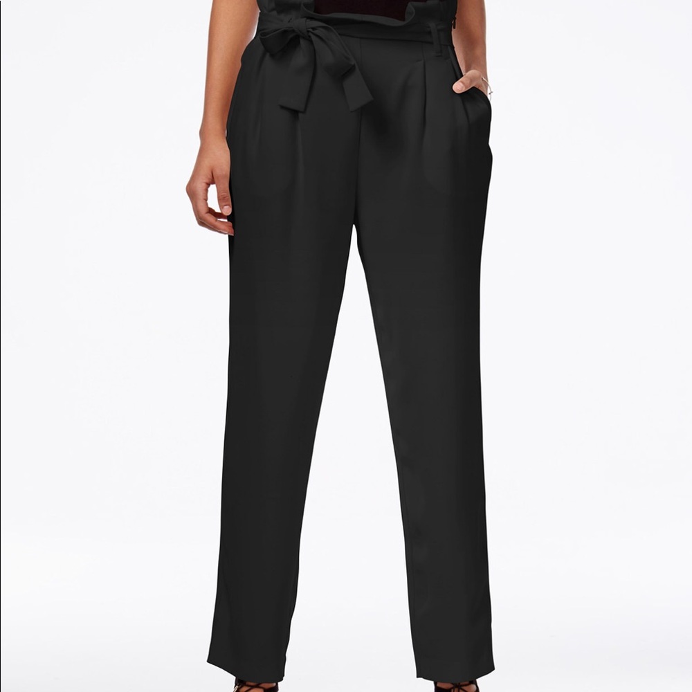 Rachel Roy belted Tapered pants size 2